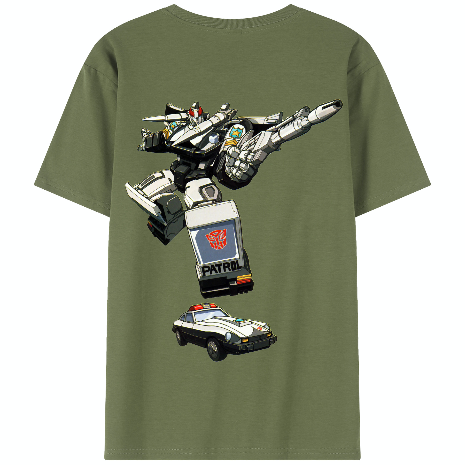 （画像用）  綿100％半袖Tシャツ（背面プリント）